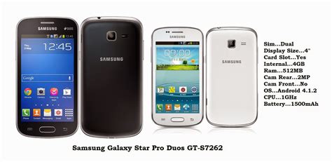 Spesifikasi Samsung S7262